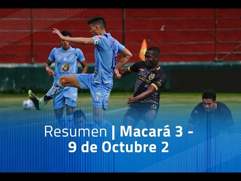 Resumen: Macará 3 - Nueve de Octubre 2