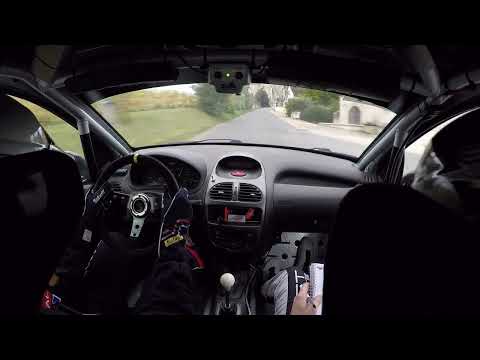 Rallye de Epernay Vins de Champagne- Damery - Lucas Ryez / JL Hottelet - Peugeot 206 - Onboard