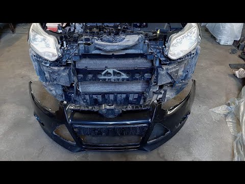 Как снять бампер форд фокус 3 хэтчбек Снимаем передний бампер Ford Focus3 Видео
