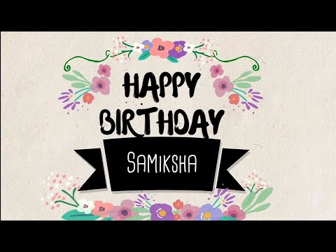 Samiksha Birthday 2021