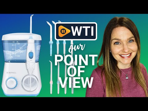TUREWELL Water Flossing Oral Irrigator - WTI product video review