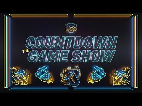 LCS Countdown: Welcome to Week 6 Day 1 of S10 LCS Spring 2020! Caster Games!
