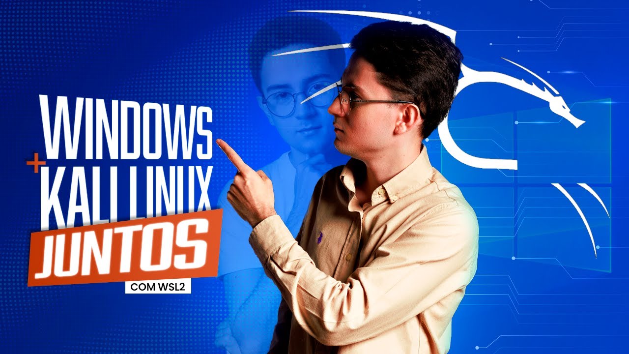 você precisa usar o kali linux DENTRO do windows! (com WSL2)