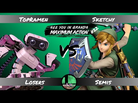 TopRamen (Steve/R.O.B.) vs Sketchy (Link) - Losers Semis - SUGMA #22