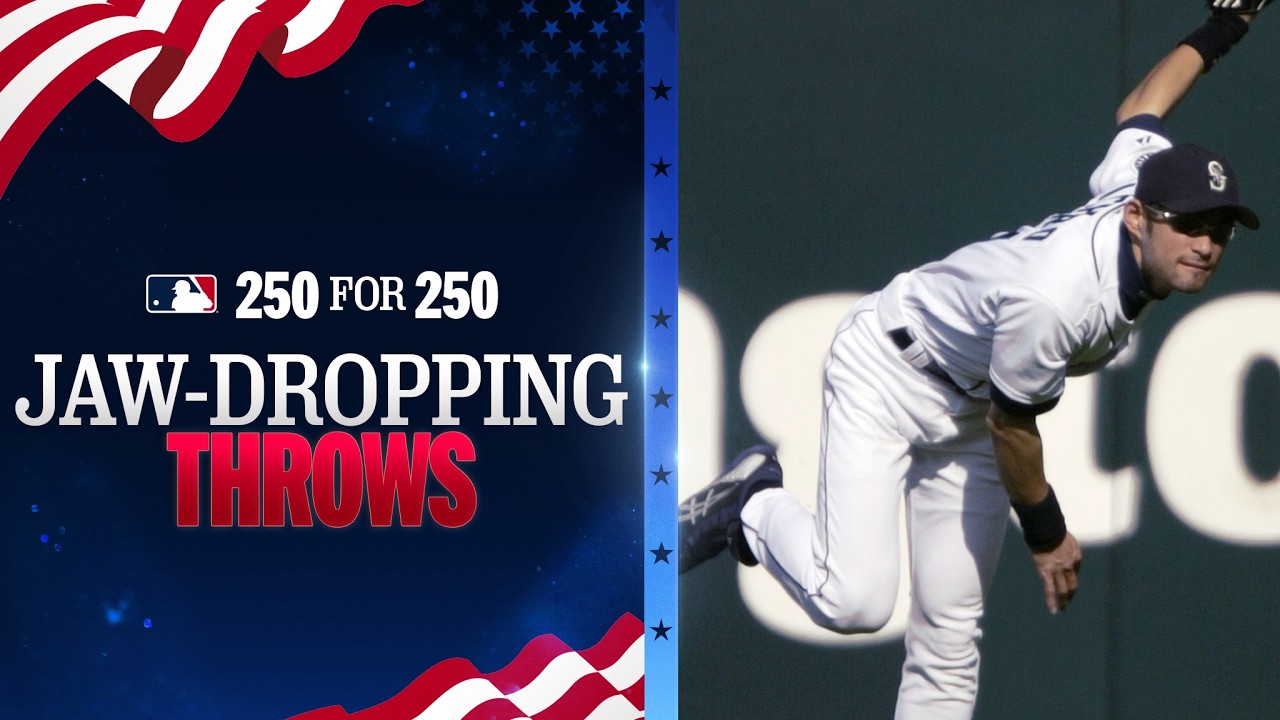 Top 10 JAW-DROPPING Throws in Baseball History! 🚀🎯 | MLB 250 For 250
