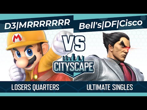 Cityscape 113: DIV3 | MRRRRRRRRR (Mario) vs Bell's | DF | Cisco (Inkling, Kazuya) Losers Quarters