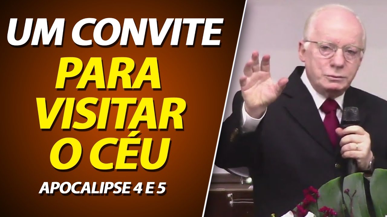 Essa palavra é um convite para visitar o céu | APOCALIPSE 4 E 5 | Pastor Paulo Seabra