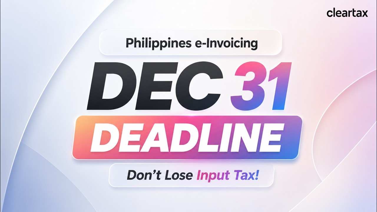 ClearTax e-invoicing walkthrough