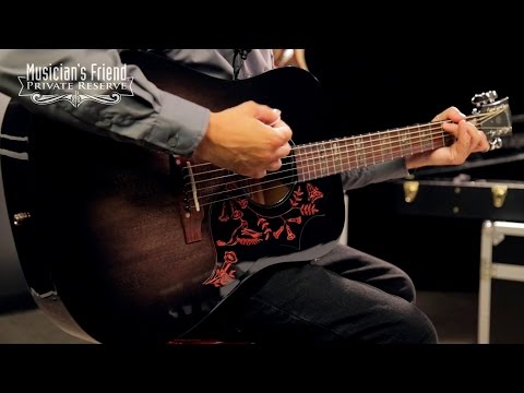 Gibson 2016 Eric Church Hummingbird Dark Acoustic-Electric Guitar