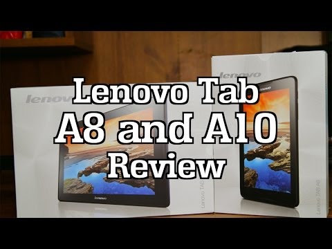 Lenovo IdeaTab A8 & A10 Tablet Review