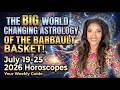 JUPITER LIGHTS UP WORLD CHANGES NORTH NODE INTO AQUARIUS Special Times July 19 25 2026 Horoscopes