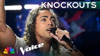 Boy Band Star Brings Infectious Passion to "You'll Be in My Heart" | The Voice Knockouts | NBC