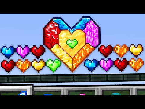 Minecraft, But With Infinity Hearts..