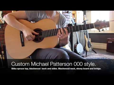 Custom Michael Patterson guitar