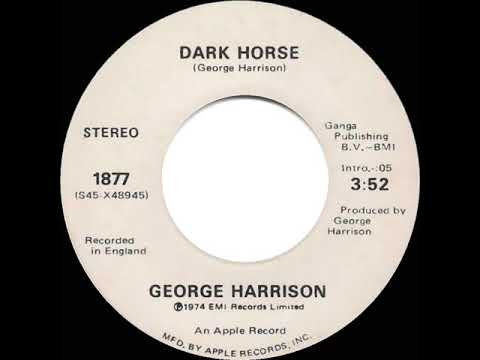 1974 HITS ARCHIVE: Dark Horse - George Harrison (stereo 45)