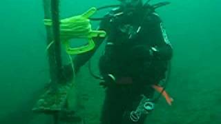 preview picture of video 'Alexandria Bay - Islander wreck dive'