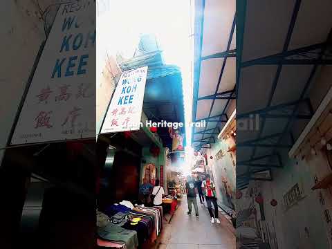 #Cidade velha de Ipoh #Malásia - pista das concubinas - Ipoh Heritage Trail