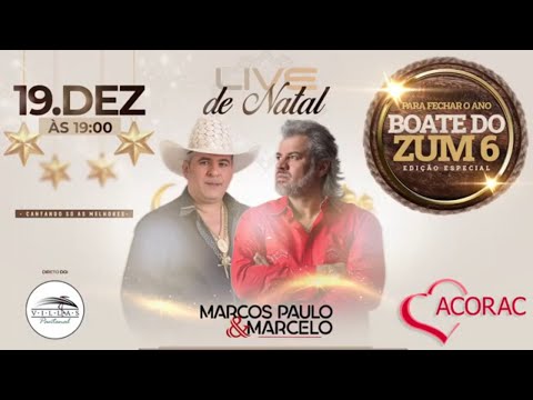 Live Boate Do Zum 6 Marcos Paulo E Marcelo/Live completa "Só Músicas".Sem comercial na live e falas.