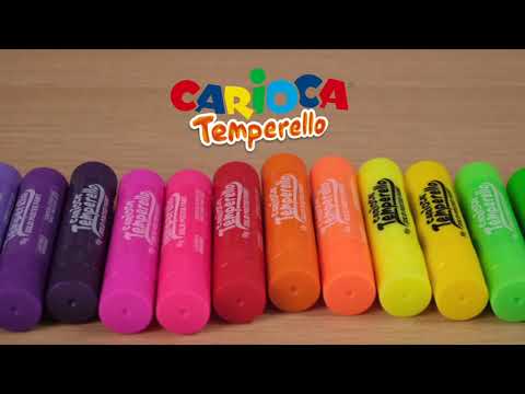 Sausa tempera CARIOCA Temperello, 8 vnt. video