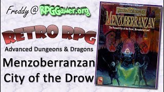 Retro RPG: Menzoberranzan (AD&D 2nd Edition)