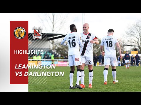 Leamington 0-1 Darlington - National League North - 2021/22