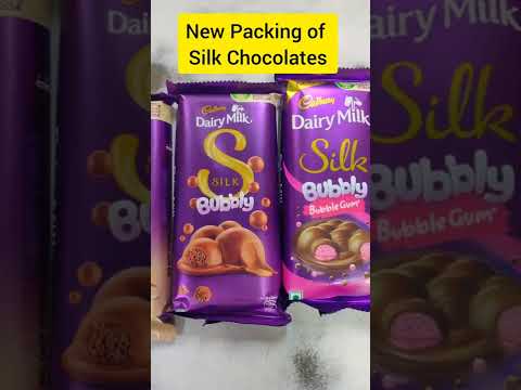 New Packing of Cadbury Dairy Milk Silk Chocolates #shorts #shortvideo #viral