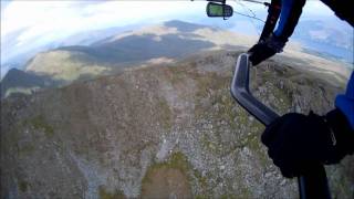 preview picture of video 'HD version, Hang Gliding, Ben Lawers July 2011 - V'