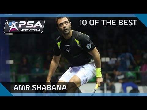 Squash: Amr Shabana - 10 Of The Best