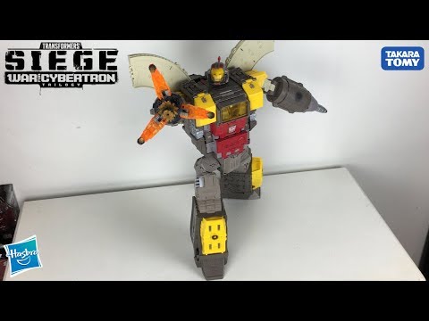 Transformers SIEGE War For Cybertron Titan Class Omega Supreme Review