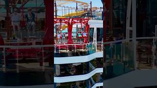Would you brave the Cliffhanger on MSC Cruises newest ship, MSC World America? #cruise #shorts