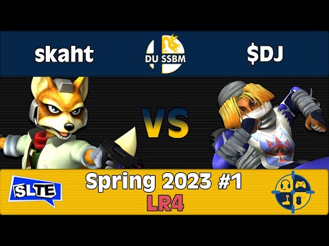 Drexel Melee Spring '23 #1: skaht (Fox) vs $DJ (Sheik) - LR4