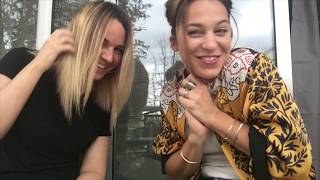 Test Colorista blond platine de l'Oreal