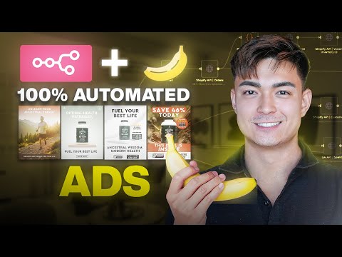 How to Generate 100 On-Brand Nano Banana Ads On Autopilot (n8n Tutorial)