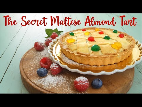 Almond Tart Like You’ve Never Seen 🍰 | Torta tal-Lewz 🇲🇹 Must-Try Mediterranean Dessert!