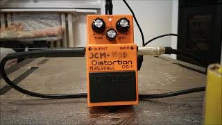 Video thumbnail for Boss DS-1 distortion pedal - Marshall JCM 800 mod - Demo test by Giusy StratoCATter Tranchino