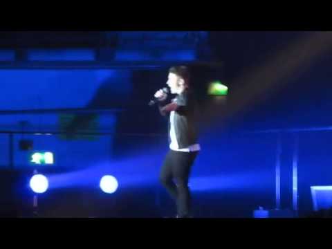 Nicholas McDonald singing Greatest Day at The X Factor Tour in Manchester