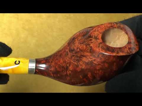 Pipa Il Ceppo gruppo 4 con vera in argento - Cobra (CE105)