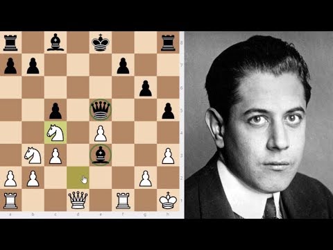 Capablanca vs E. Corzo - Brother Calls For Reinforcements