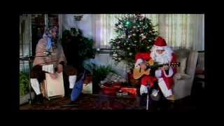 White Christmas acoustic guitar by Fabrizio Pieraccini & PF sound