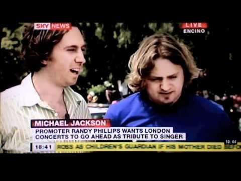 Marc JB and Lee Dagger of Bimbo Jones live in Encino L.A. on Sky News