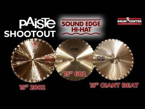 Paiste 15" Sound Edge Hi Hat Shootout