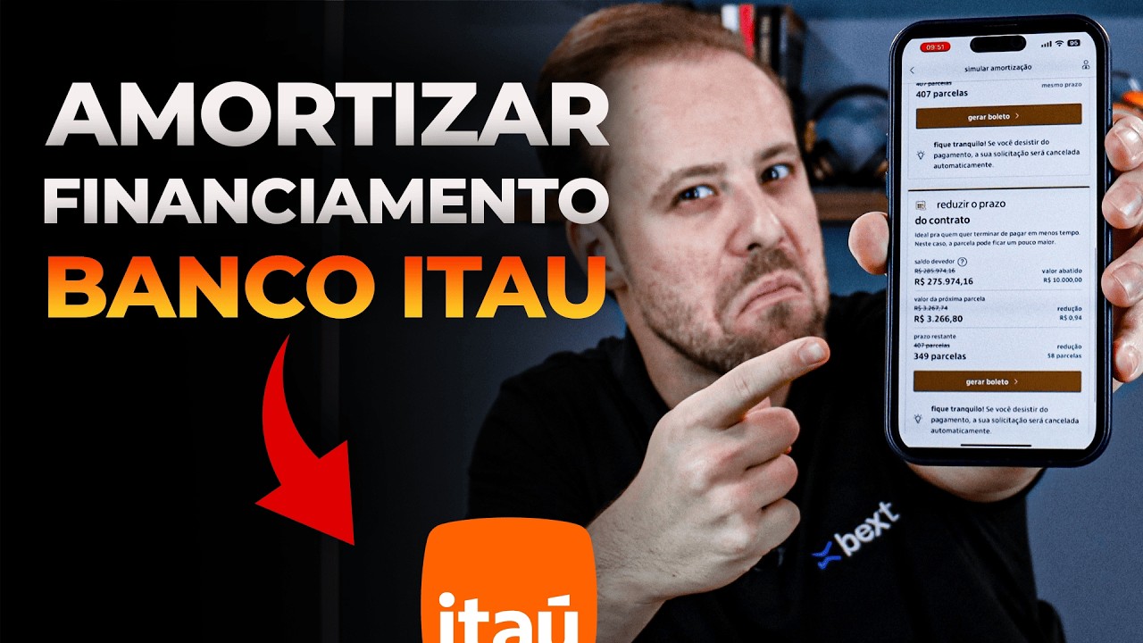 Amortizar financiamento Itaú