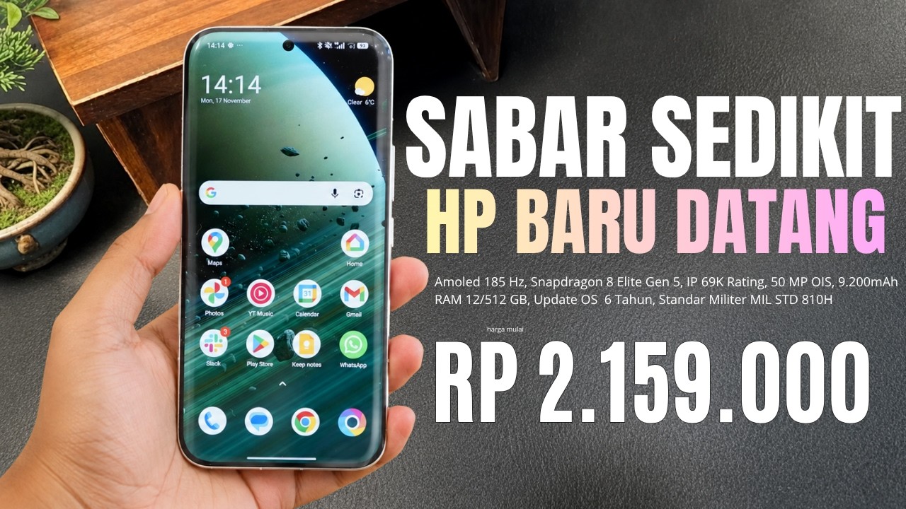 SABAR JANGAN BELI HP DULU‼️RAM 12/512GB, 9200mAh - INI HP YANG SEGERA RILIS DI INDONESIA