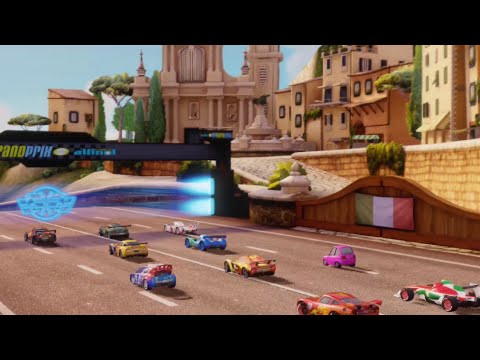Cars 2 The Video Game | Lightning McQueen Vs Francesco Bernoulli on the Full Game Walkthrough |