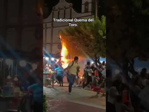 Quema del Toro, en San Lorenzo, Valle. Honduras. FFERISAN2026