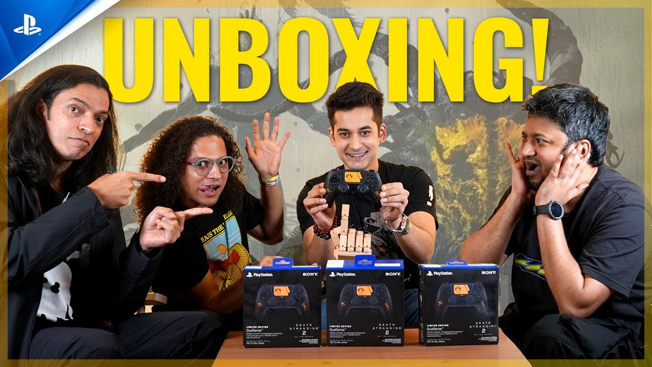 וידאו: הצצה לבקר DualSense מהדורת Death Stranding 2