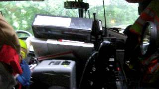 Engine 68-2 responding to MVA in Kimberton 7-25-11 Burning the Q!