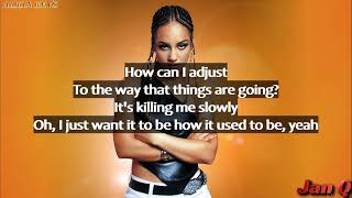 Alicia Keys - Why Do I Feel So Sad (Lyrics)