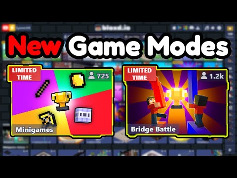 Bloxd.io Added 2 New Game Modes ???