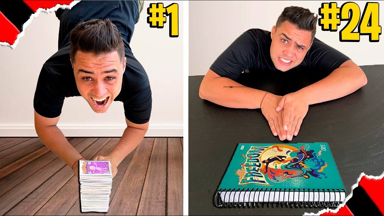 24 MITOS DE BAFÃO EM 24 HORAS! FIGURITALO #bafão #kartutepuk #tepukkartu  #bafo 